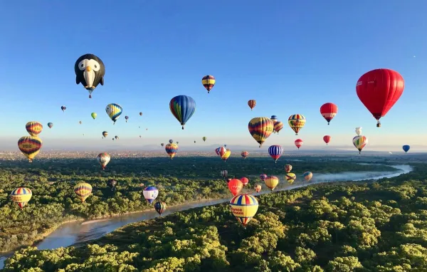 Albuquerque skyline — flights from Denver from €112, cheapest in October