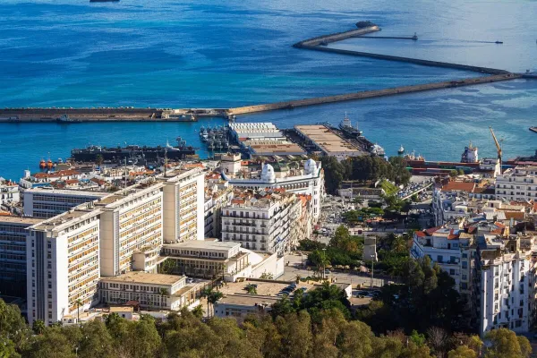 Algiers skyline — flights from Tunis from €89, cheapest in October