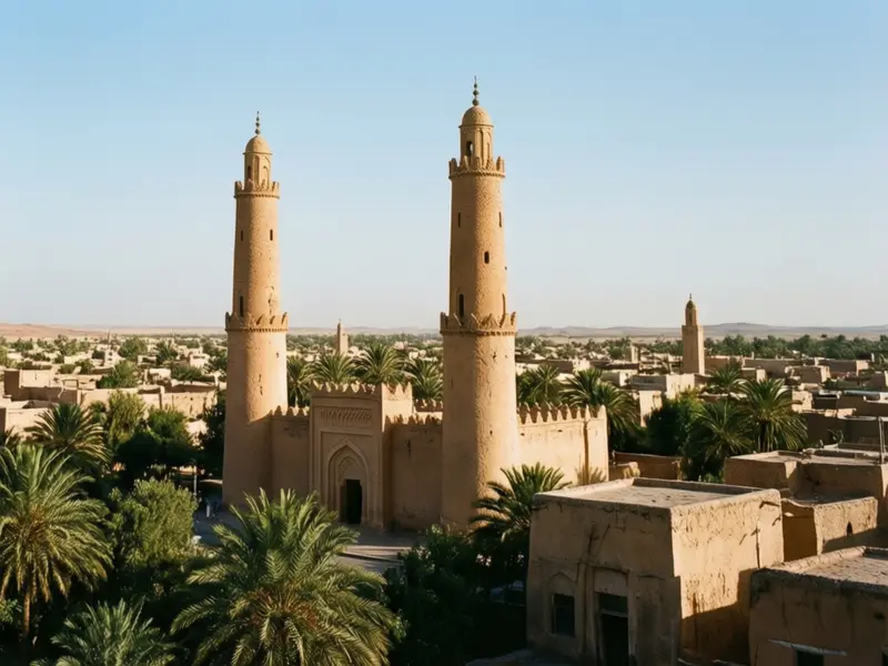 Béchar skyline — flights from Algiers from €53, cheapest in October
