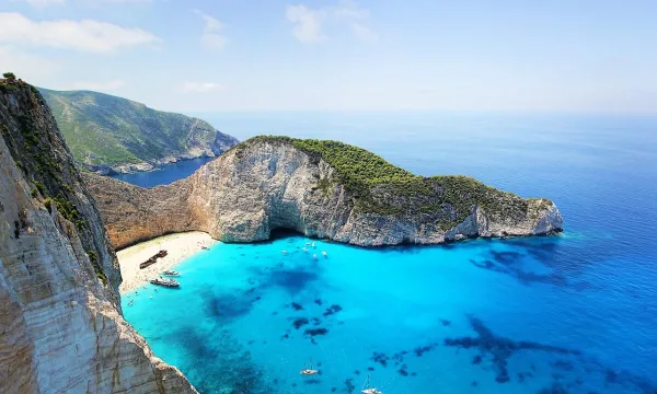 Corfu skyline — flights from Sofia from €17, cheapest in September