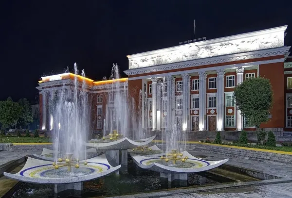 Dushanbe skyline — flights from Doha from €267, cheapest in September
