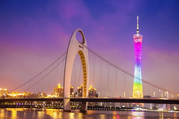 Guangzhou skyline — flights from Cairo from €304, cheapest in September
