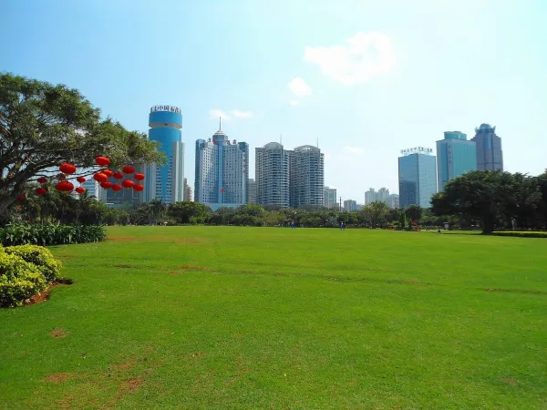 Haikou skyline — flights from Beijing from €175, cheapest in September