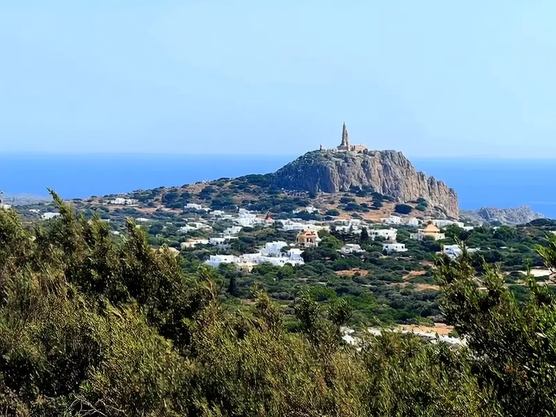 Ikaria Island skyline — flights from Athens from €48, cheapest in October