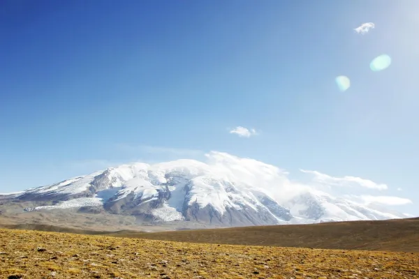Kashgar skyline — flights from Tashkent from €228, cheapest in September