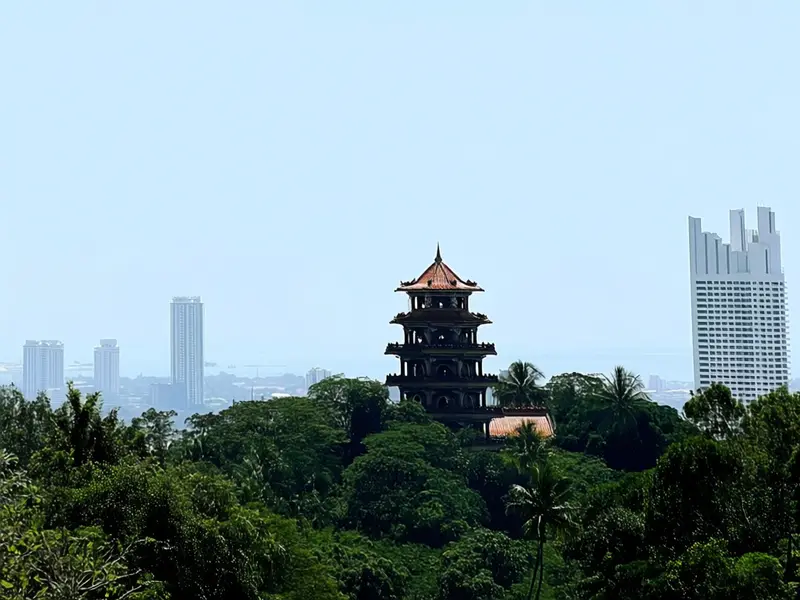 Labuan skyline — flights from Kuala Lumpur from €56, cheapest in October