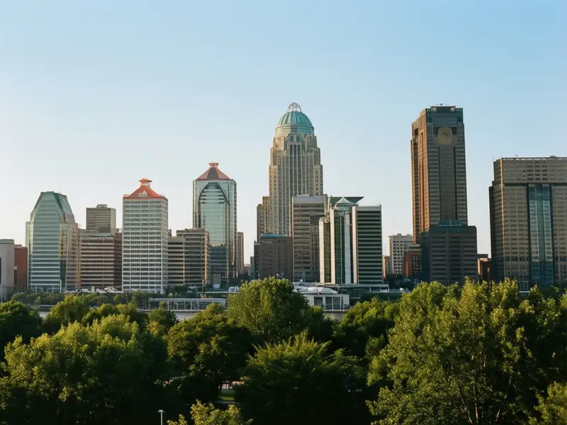 Louisville skyline — flights from Fort Lauderdale from €105, cheapest in November