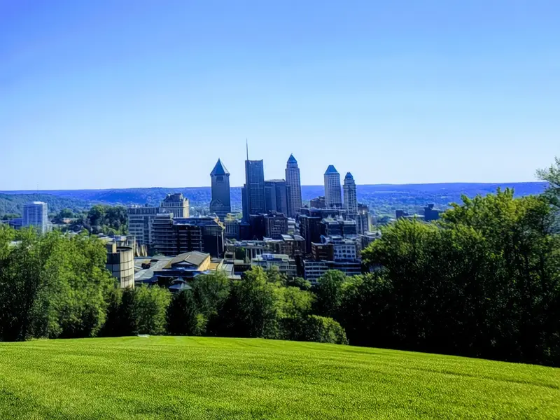 Morgantown skyline — flights from Washington from €123, cheapest in October