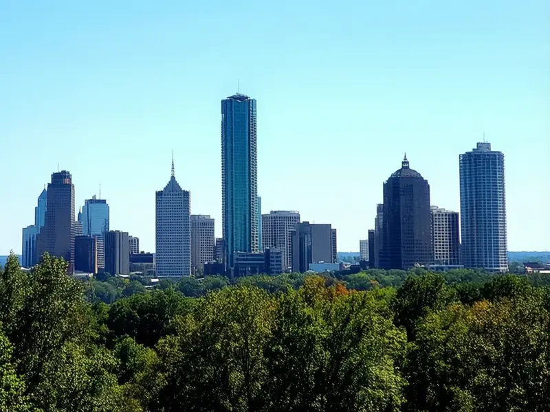 Muscle Shoals skyline — flights from Minneapolis from €307, cheapest in October