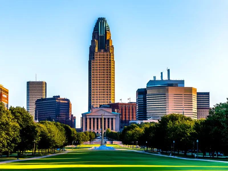 Omaha skyline — flights from Las Vegas from €98, cheapest in December