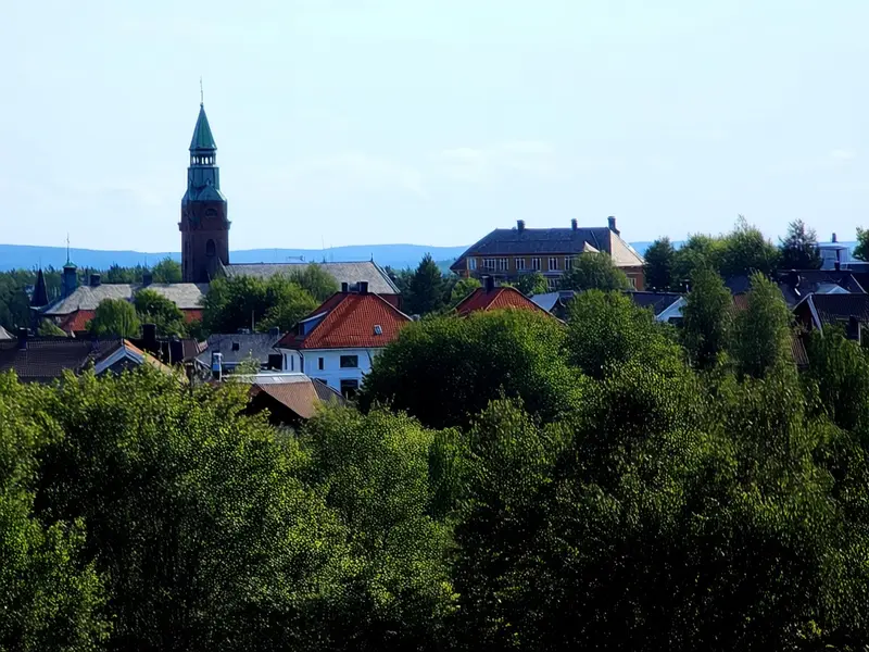 Ørsta skyline — flights from Bodø from €200, cheapest in November