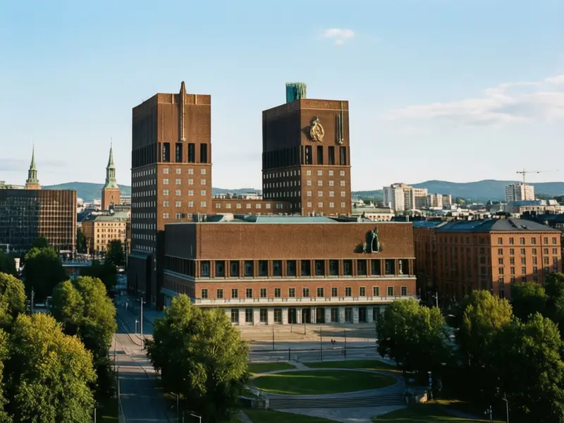 Oslo skyline — flights from Bodø from €42, cheapest in November