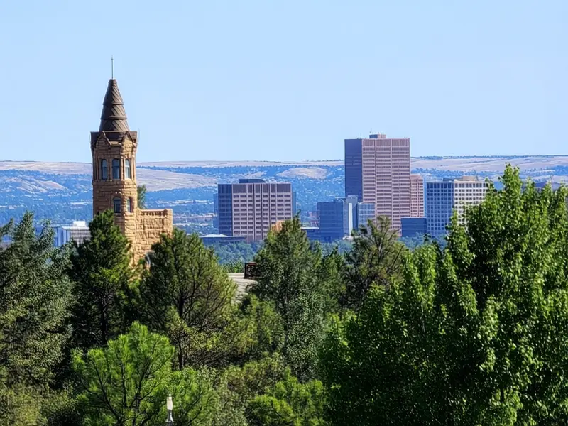 Rapid City skyline — flights from Philadelphia from €176, cheapest in October