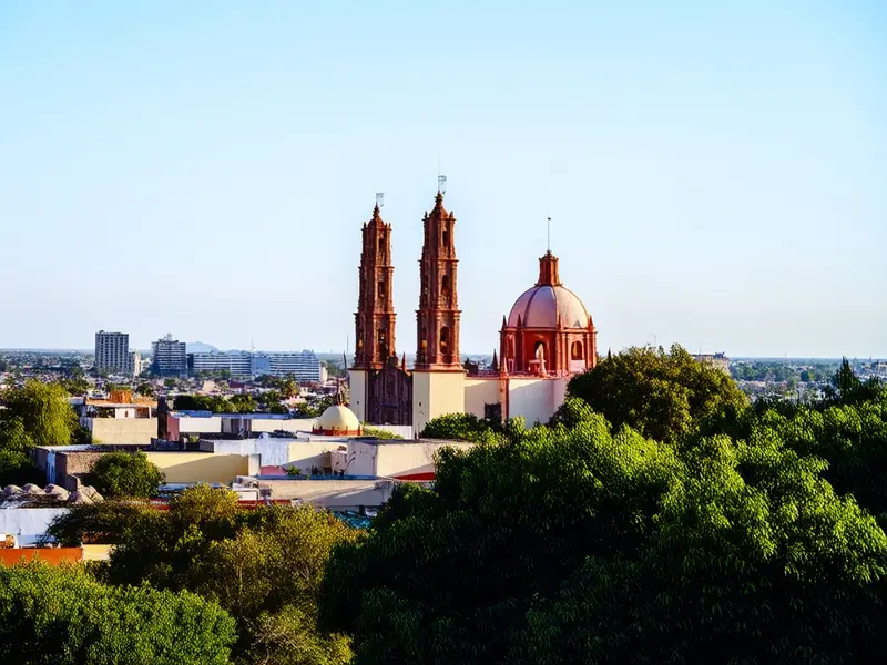 Saltillo skyline — flights from Tijuana from €211, cheapest in October