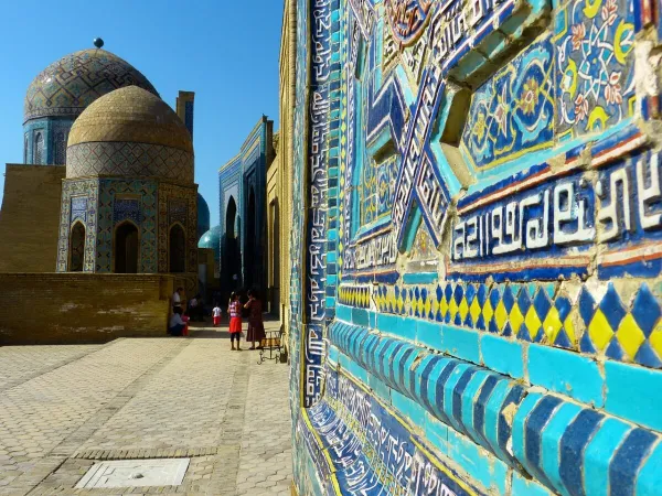 Samarkand skyline — flights from Riga from €236, cheapest in November