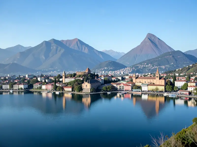 San Carlos de Bariloche skyline — flights from Ciudad de la Costa from €130, cheapest in October