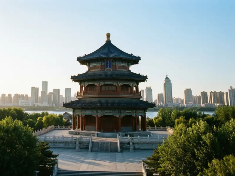 Shenyang skyline — flights from Shanghai from €47, cheapest in October