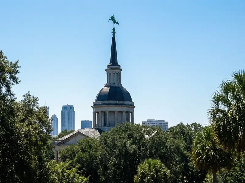 Tallahassee skyline — flights from Atlanta from €150, cheapest in October