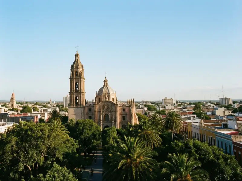 Tarija skyline — flights from La Paz / El Alto from €107, cheapest in October