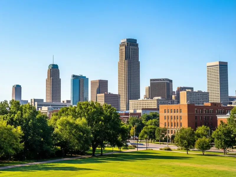 Tulsa skyline — flights from Las Vegas from €157, cheapest in November