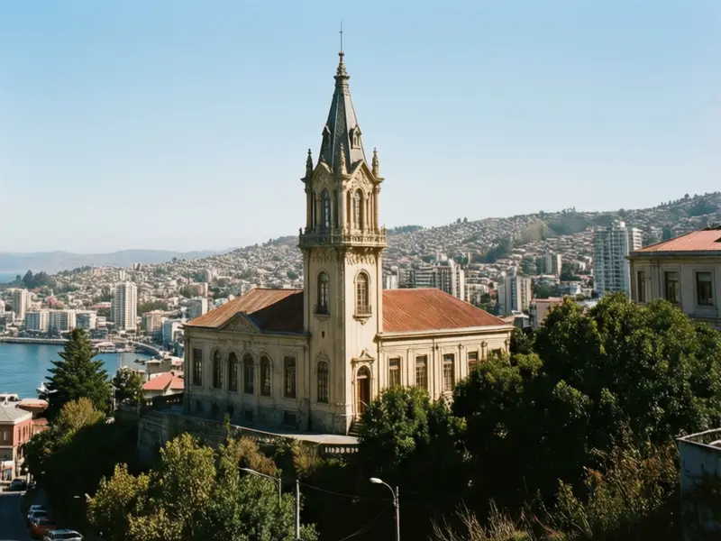Valparaiso skyline — flights from New York from €117, cheapest in October