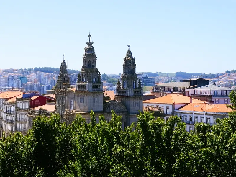 Vigo skyline — flights from Barcelona from €119, cheapest in September