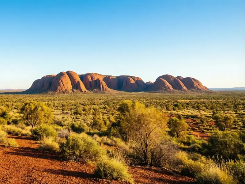 Yulara skyline — flights from Brisbane from €176, cheapest in November